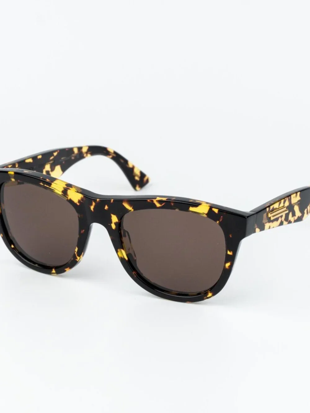 Bottega Veneta Men Sunglasses Havana Brown Square BV1001S 002 BRAND NEW